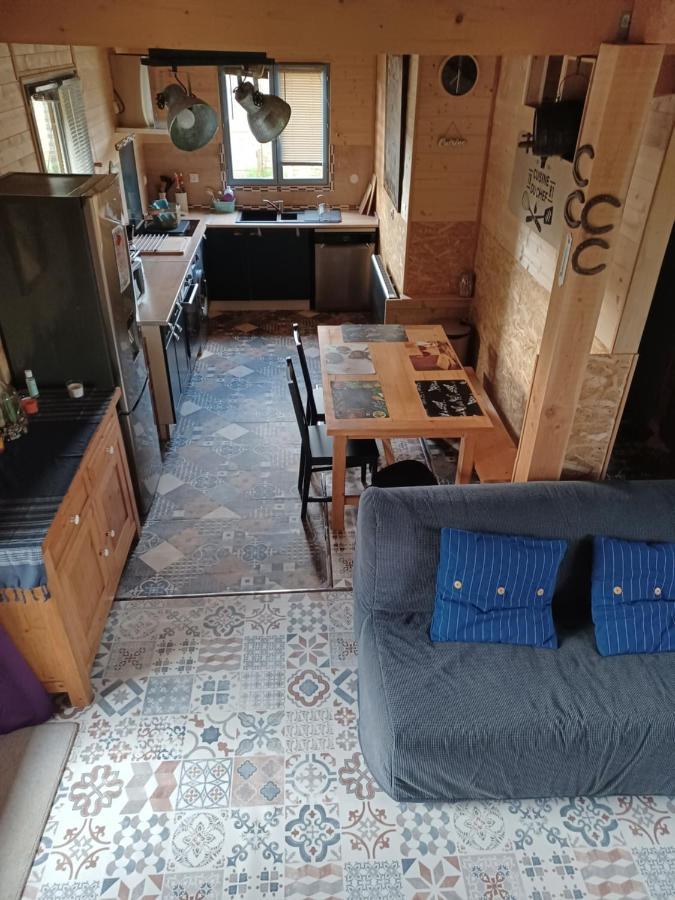 Chalet chaleureux avec parking garage motos, vélos La Chapelle-aux-Chasses Exterior foto